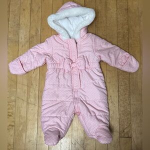 First Impressions White Baby Snowsuit